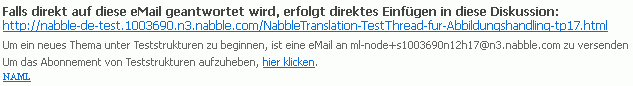 translated to German